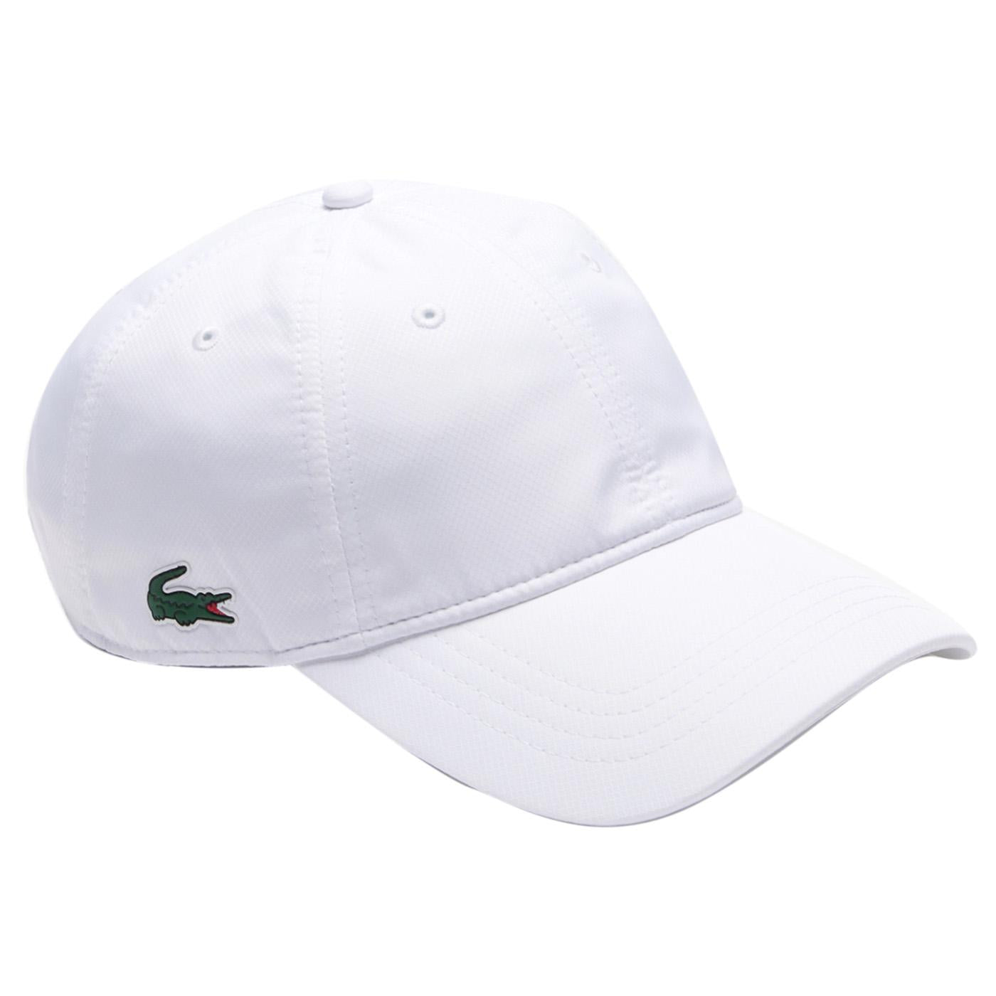 Cappellino-001 - Cappellino con Visiera Bianco RK0440-001  LACOSTE 