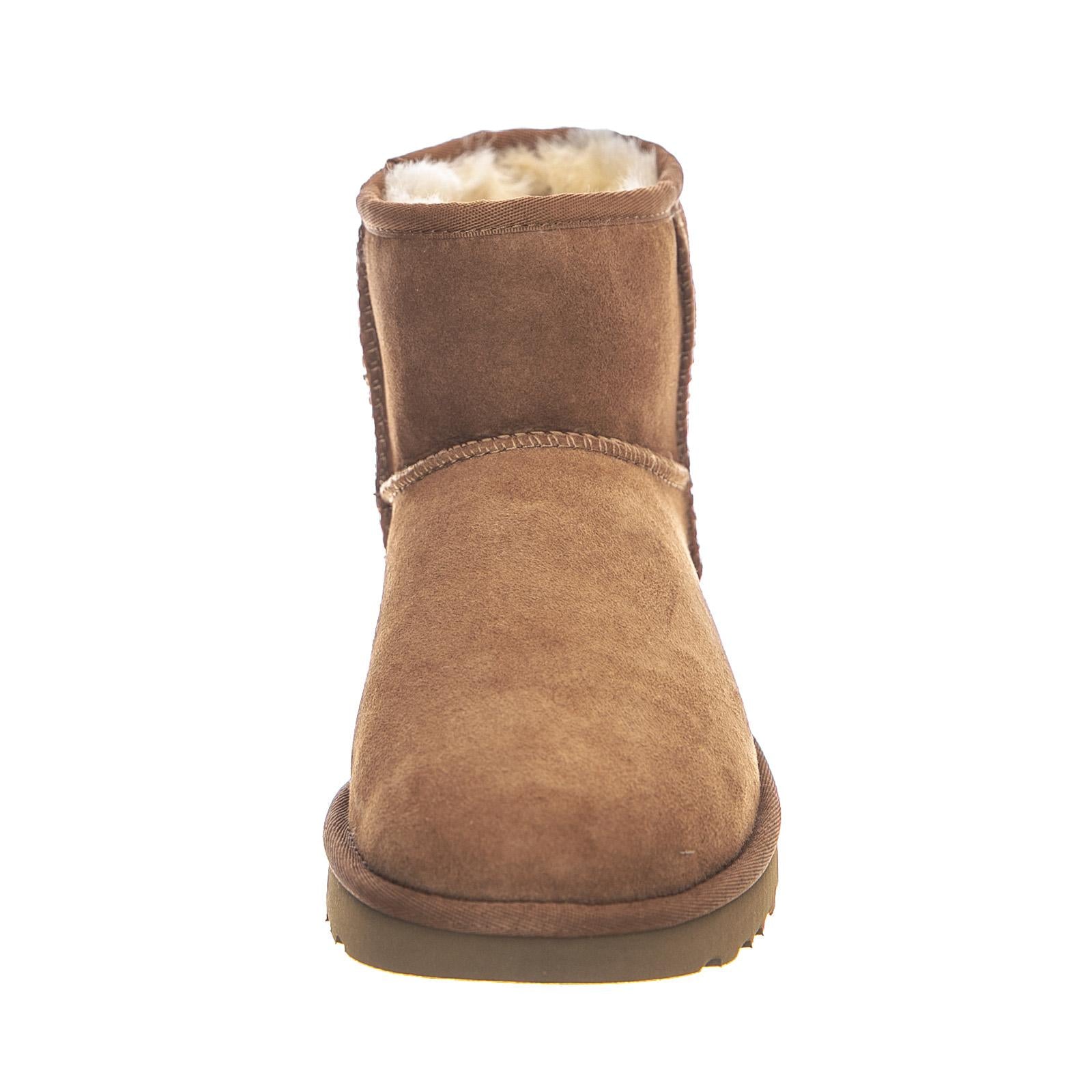 Mini Classic II Chestnut- Stivaletti alla Caviglia Donna Marroni UGSCLMCN1016222W . UGG 