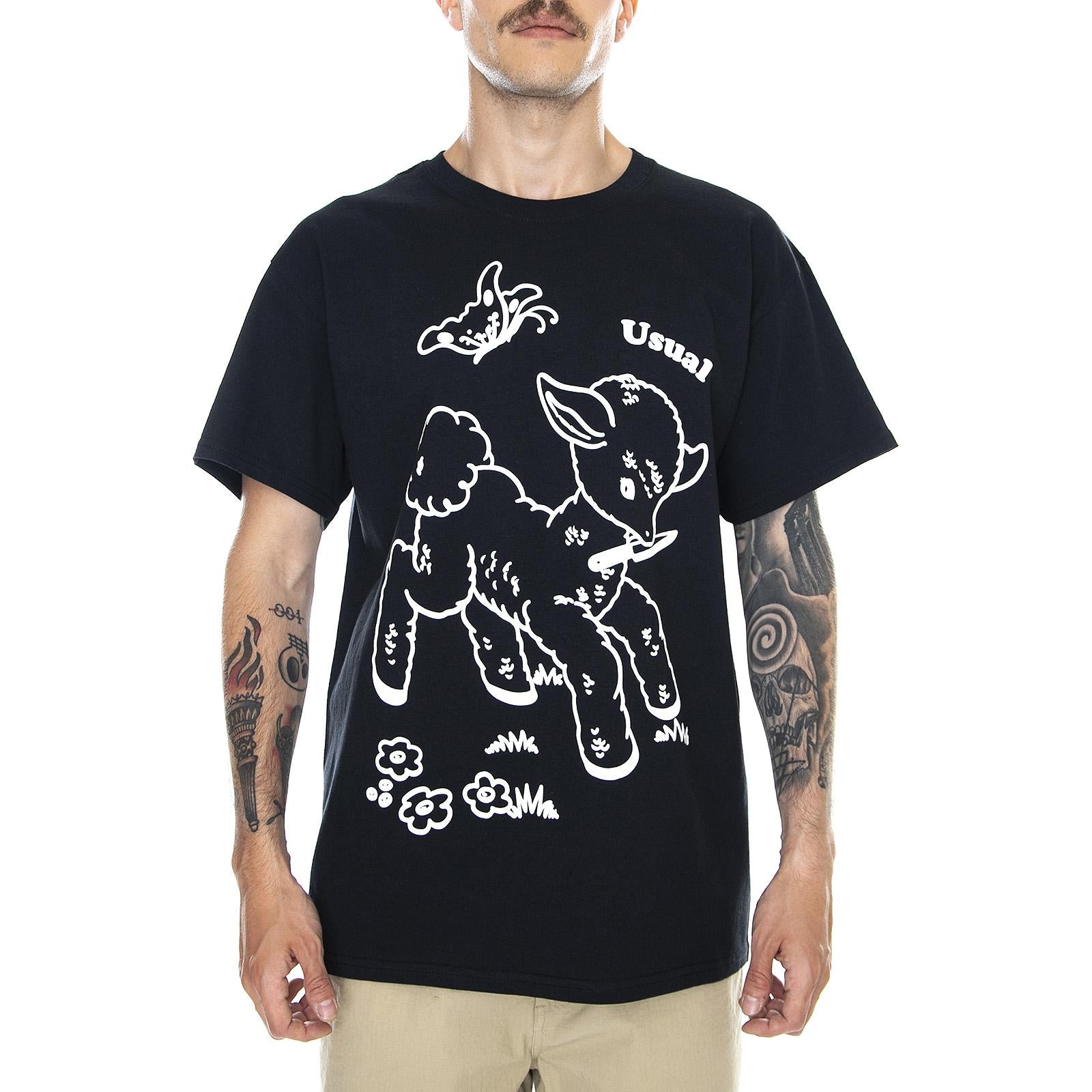  S20TSHLAMB_BLACK  USUAL 