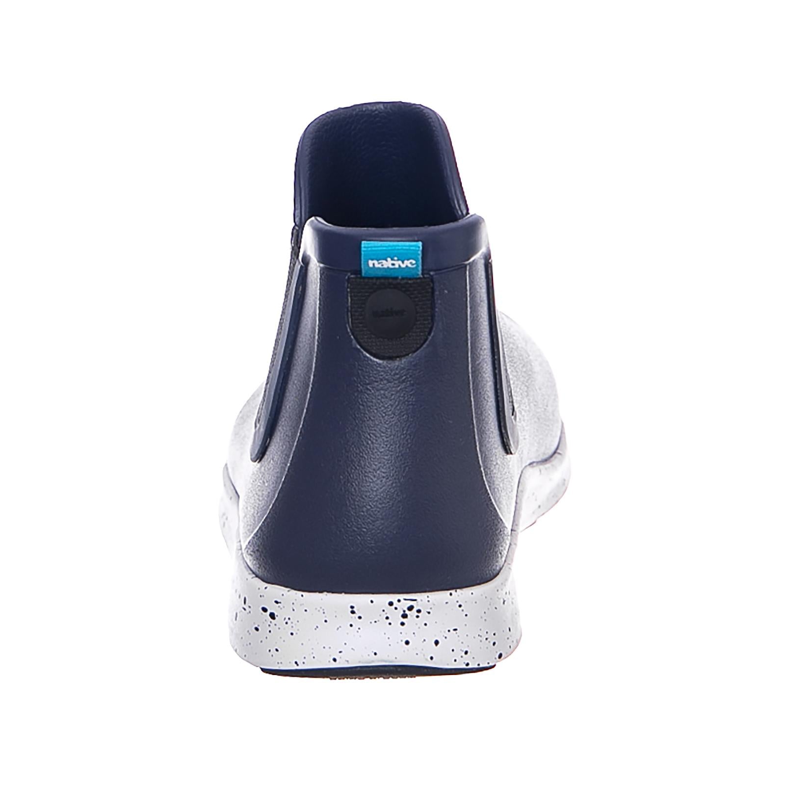 Apollo Rain Boots - Regatta Blue / Shell White /Black Sparkle Rubber - Stivaletti Uomo / Donna Blu / Neri 31102700-5427  NATIVE 