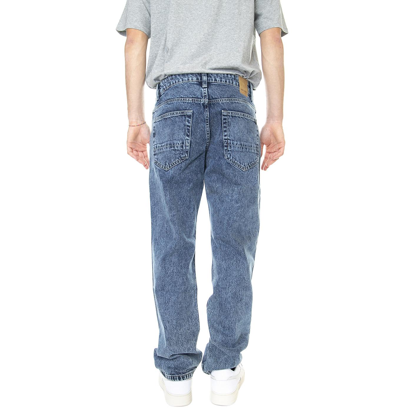 Onsedge Loose M.Blue PK 2399 Noos Blue Denim - Pantaloni Denim Jeans Uomo Blu 22022399-Blue Denim  ONLY & SONS 