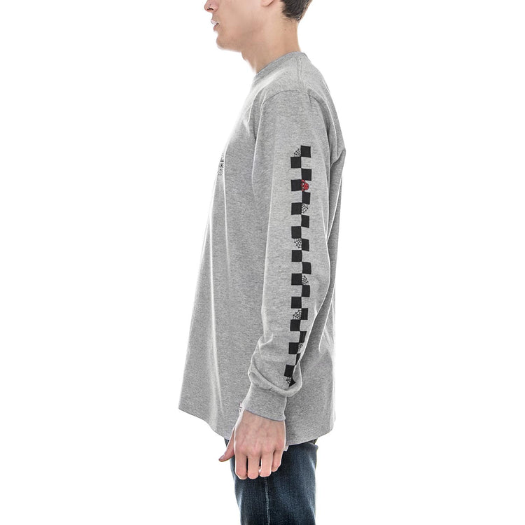 MN VANS X MARVEL SPIDERMAN LS T-SHIRT Athletic Heather VA3HRYATH  VANS 