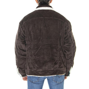 Reversible VTG Sherpa Trucker Hot Fudge - Giacca Invernale Uomo Multicolore A3176-0001  LEVIS 