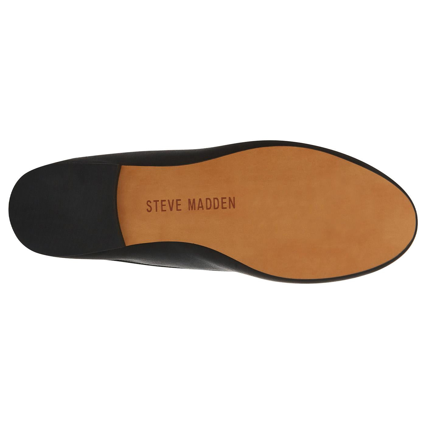 Bellami Black Leather Sheep Nappa - Mocassini / Ballerine Donna Neri SMSBELLAMIE-BLK  STEVE MADDEN 