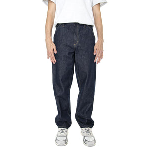 M' Single Knee Pant Blue Rinsed - Pantaloni Denim Jeans Uomo Blu I032024-0102  CARHARTT WIP 