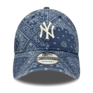 Washed Paisley 9TWENTY® New York Yankees - Cappellino Blu Navy 60771823 NVY NEW ERA 