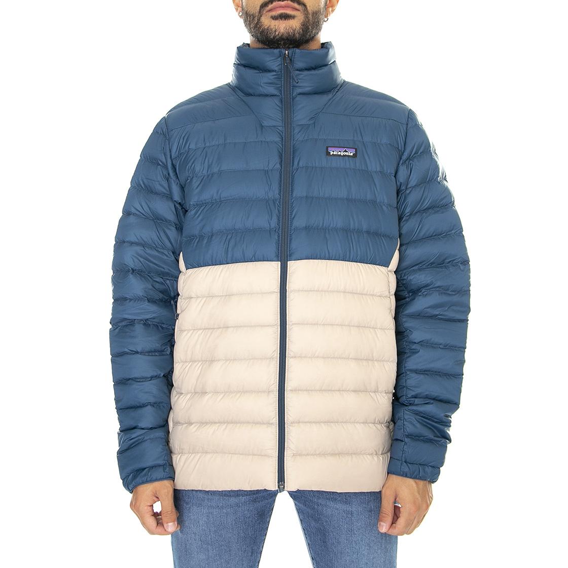 M's Down Sweater Oar Tan - Giacca Invernale Uomo Blu / Multicolore 84675-ORTN  PATAGONIA 