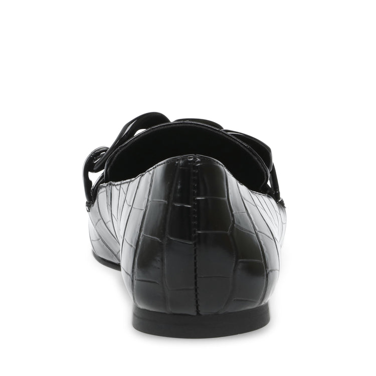 Famed Black Croc - Scarpe Basse Donna Nere SMSFAMED-BLA  STEVE MADDEN 