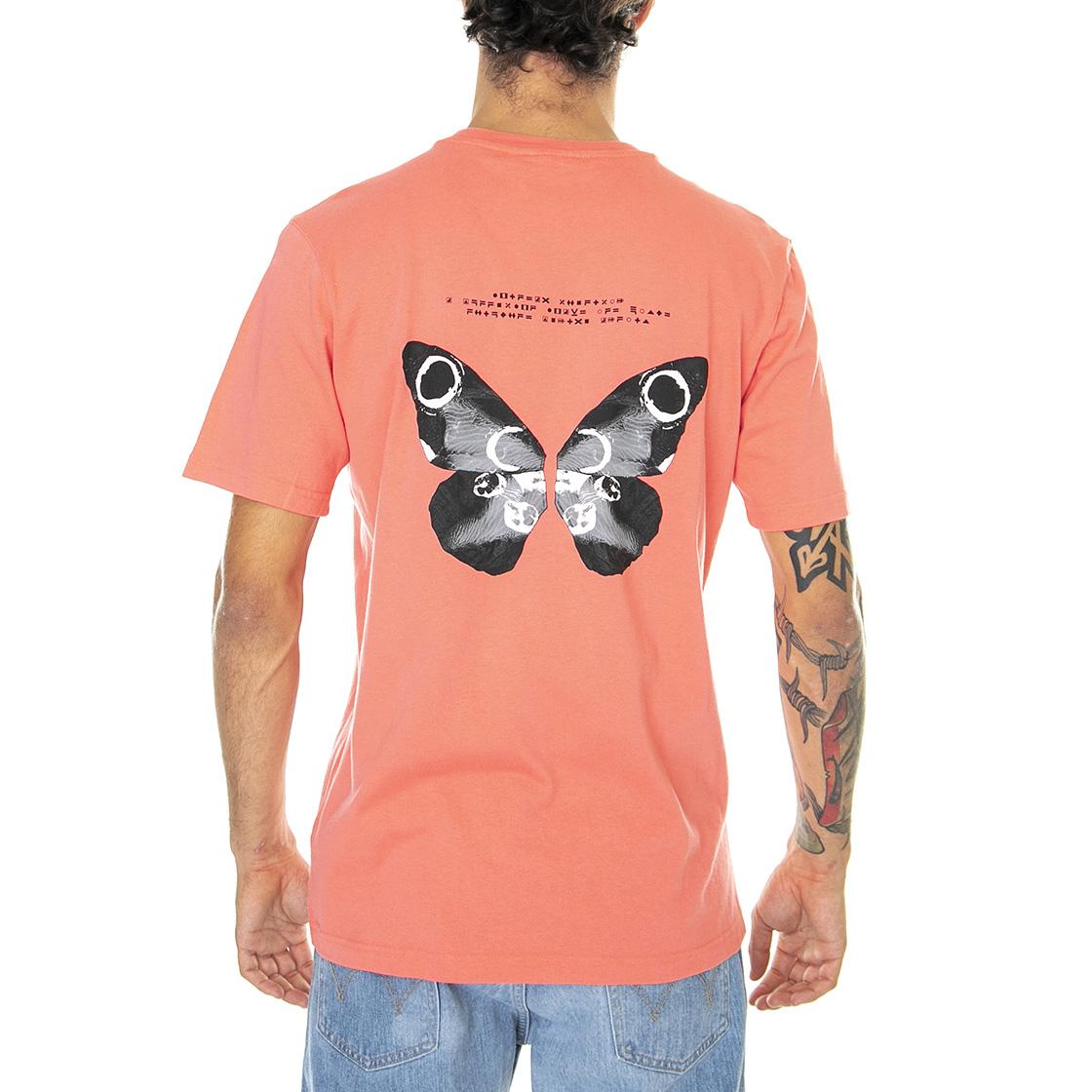 Adidas Adventure C-Butterfly Pocket - Maglietta Girocollo Uomo Rosa HF4796  ADIDAS 