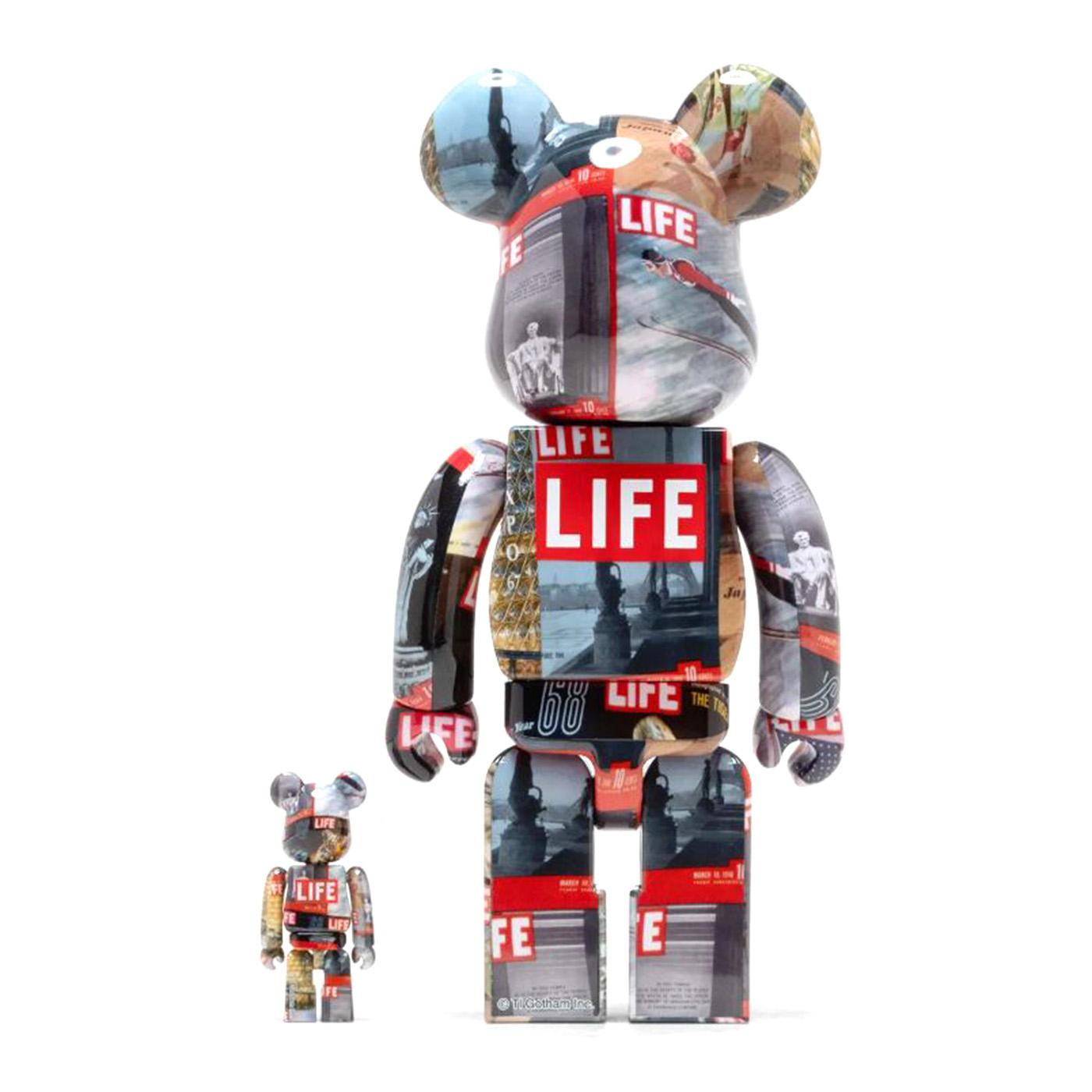 MEDICOM TOY - BE@RBRICK LIFE MAGAZINE 100％ & 400％ BE@RBRICK Life Magazine 100% & 400% – London Store Napoli