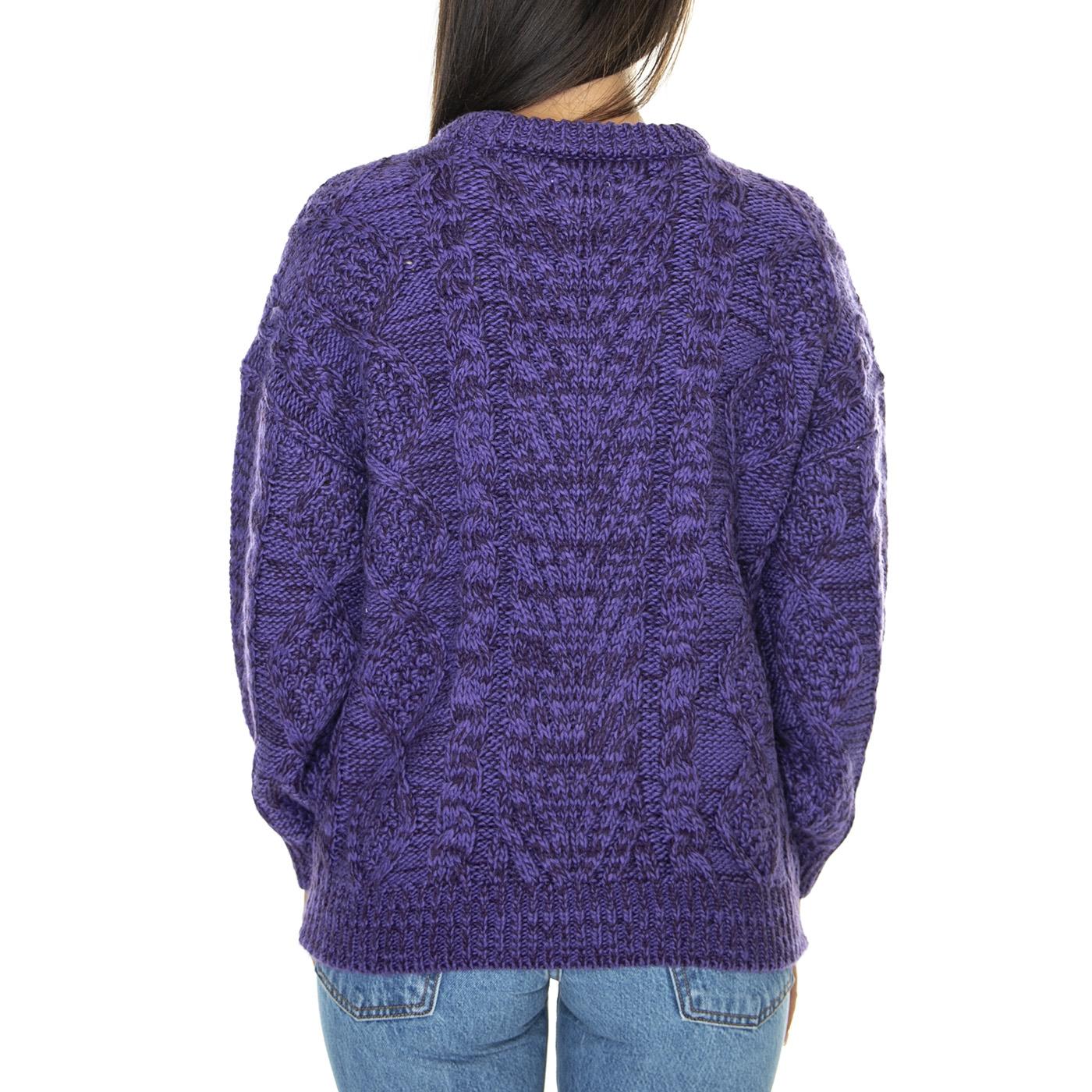 Obey Flora Sweater Passion Flower - Maglione Donna Viola 251000114-PAS  OBEY 