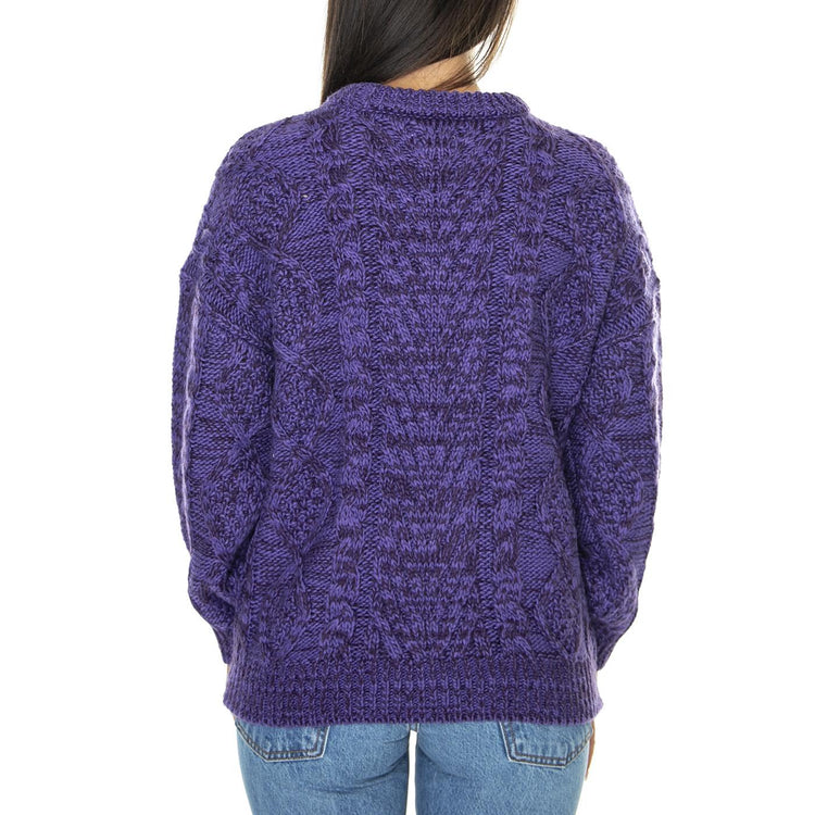 Obey Flora Sweater Passion Flower - Maglione Donna Viola 251000114-PAS  OBEY 