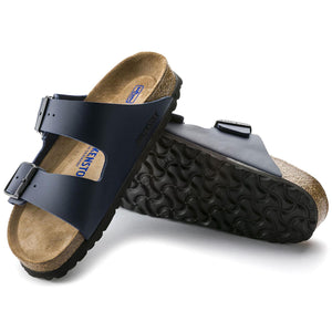 Arizona Soft Footbed Sandals - Blue - Sandali Uomo Blu - Calzata Stretta 051063 . BIRKENSTOCK 