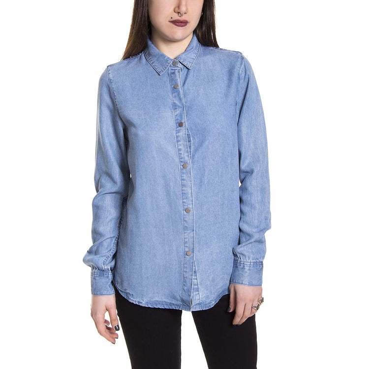 Blanch Denim Shir t Light Blue 1711106-290  DR. DENIM 