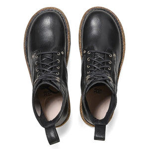 Bryson Men Black Natural Leather Grained Boots - Stivaleti Uomo Neri 1025189  BIRKENSTOCK 