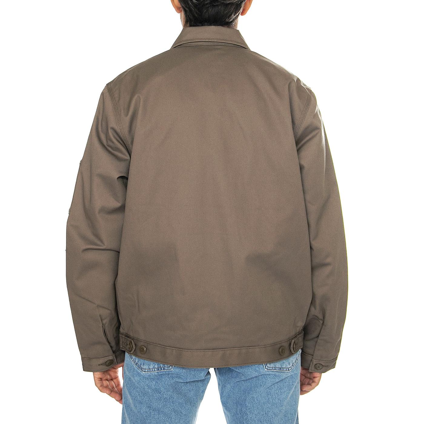 M Lined Eisenhower Jacket Rec Mushroom - Giacca Uomo Marrone DK0A4XK4MR11  DICKIES 