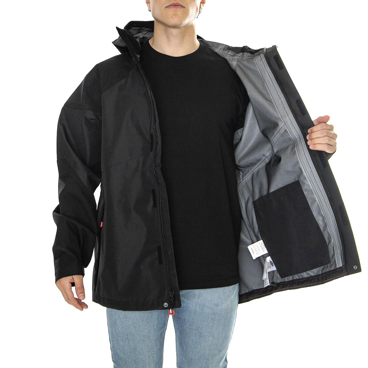 Waterproof Shell Jacket Black - Giacca con Cappuccio Uomo Nera DK0A4YNBBLK1  DICKIES 