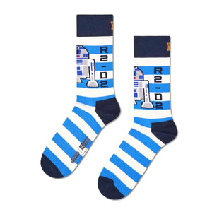Star Wars R2-D2 Sock Blue - Calzini Blu P005726 BLU HAPPY SOCKS 