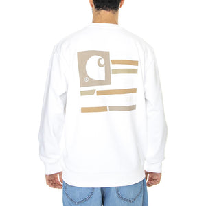 Medley State Sweat White S I030089-02XX  CARHARTT WIP 