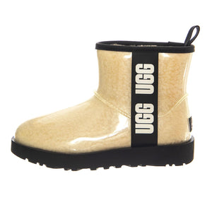 Classic Clear Mini Natural / Black - Stivaletti Donna Beige UGSCLCLEMNB1113190W  UGG 