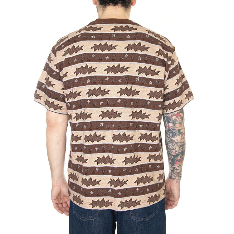 Snap Tee SS Sepia Multi - Maglietta Girocollo Uomo Multicolore 131080341-SEP  OBEY 