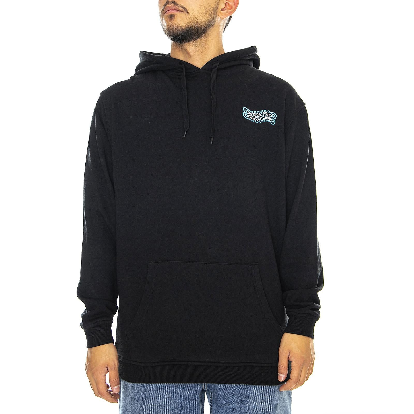  Dressen Roses Hood Black  SANTA CRUZ 