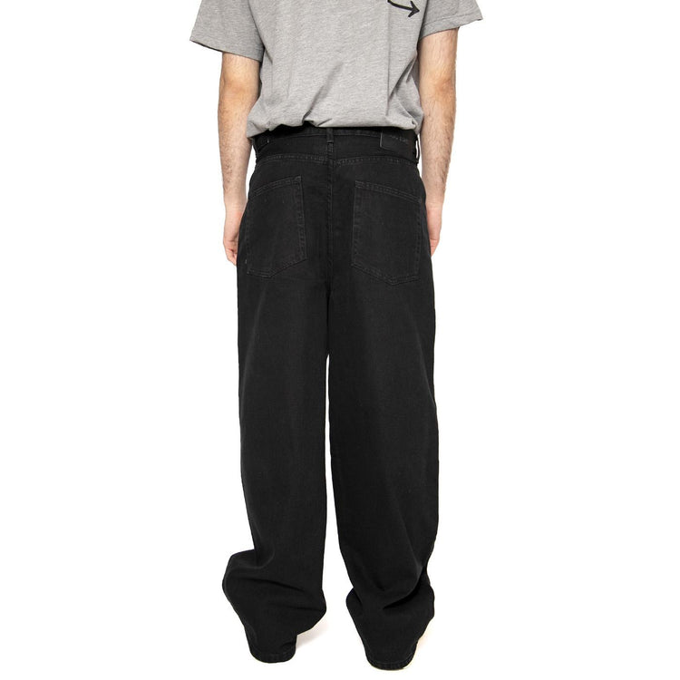 Onsye Vita Alta Loose-fit Jeans - Pantaloni Denim Jeans Uomo Neri 22028835BLK  ONLY & SONS 