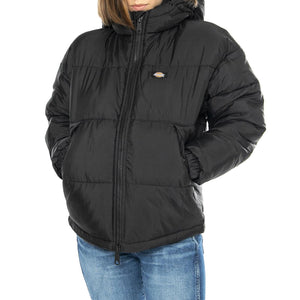 Alatna Oversized Puffer Black - Giacca Donna Nero DK0A4YJUBLK1  DICKIES 