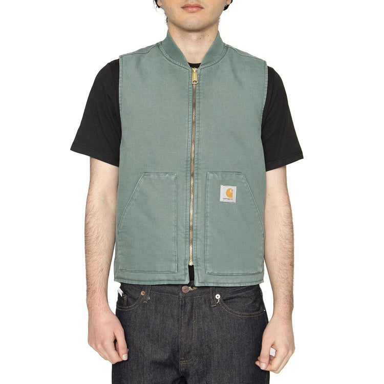 Classic Vest Silver Pine - Giacca Smanicata Uomo Verde I034821.2M24O  CARHARTT WIP 