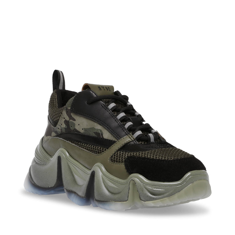 City Soul Camo Multicolor - Scarpe Stringate Profilo Basso Donna Camo / Multicolore SMPCITY SOUL-CAMMLT  STEVE MADDEN 