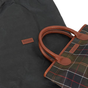 Katrine Tartan Leather Tote Bag - Borsa Tartan Multicolore 292396_1  BARBOUR 