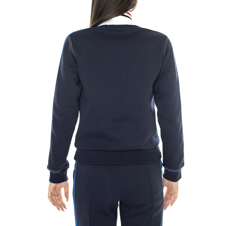 Sweatshirt SF1654-166 Blue - Felpa Donna Blu SF1654-166  LACOSTE 