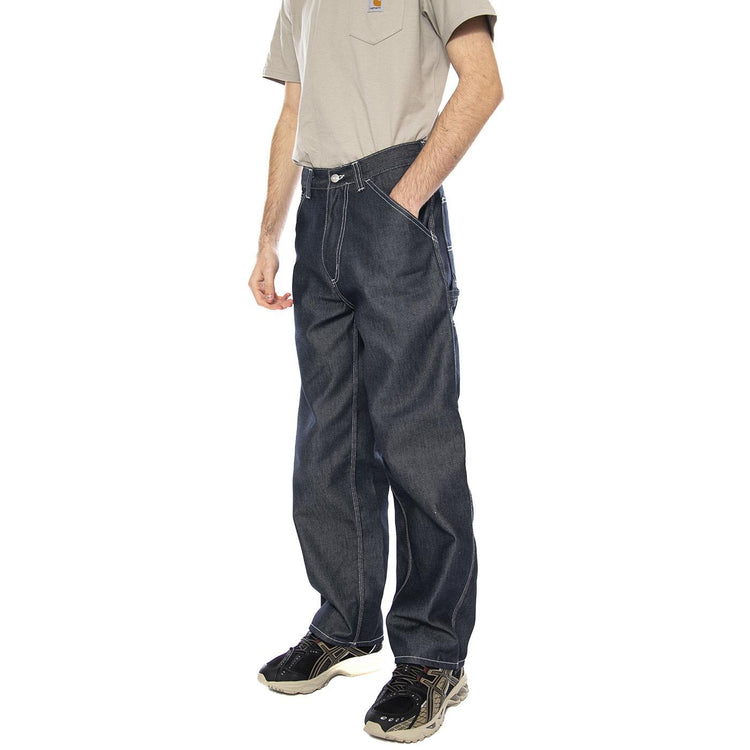 OG Single Knee Pant Blue - Pantaloni Uomo Blu I036649 101 CARHARTT WIP 