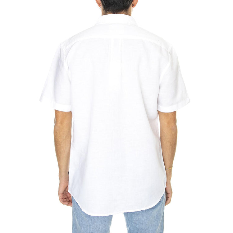 SS 1 Pocket Shirt White - Camicia Maniche Corte Uomo Bianca W5K0LO98  WRANGLER 