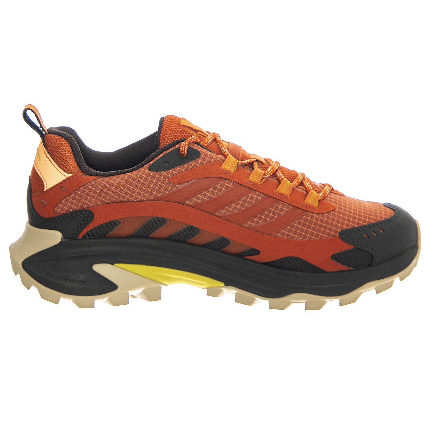 Moab Speed 2 GTX Clay Grey Shoes - Scarpe Profilo Basso Uomo Rosse J037519  MERRELL 
