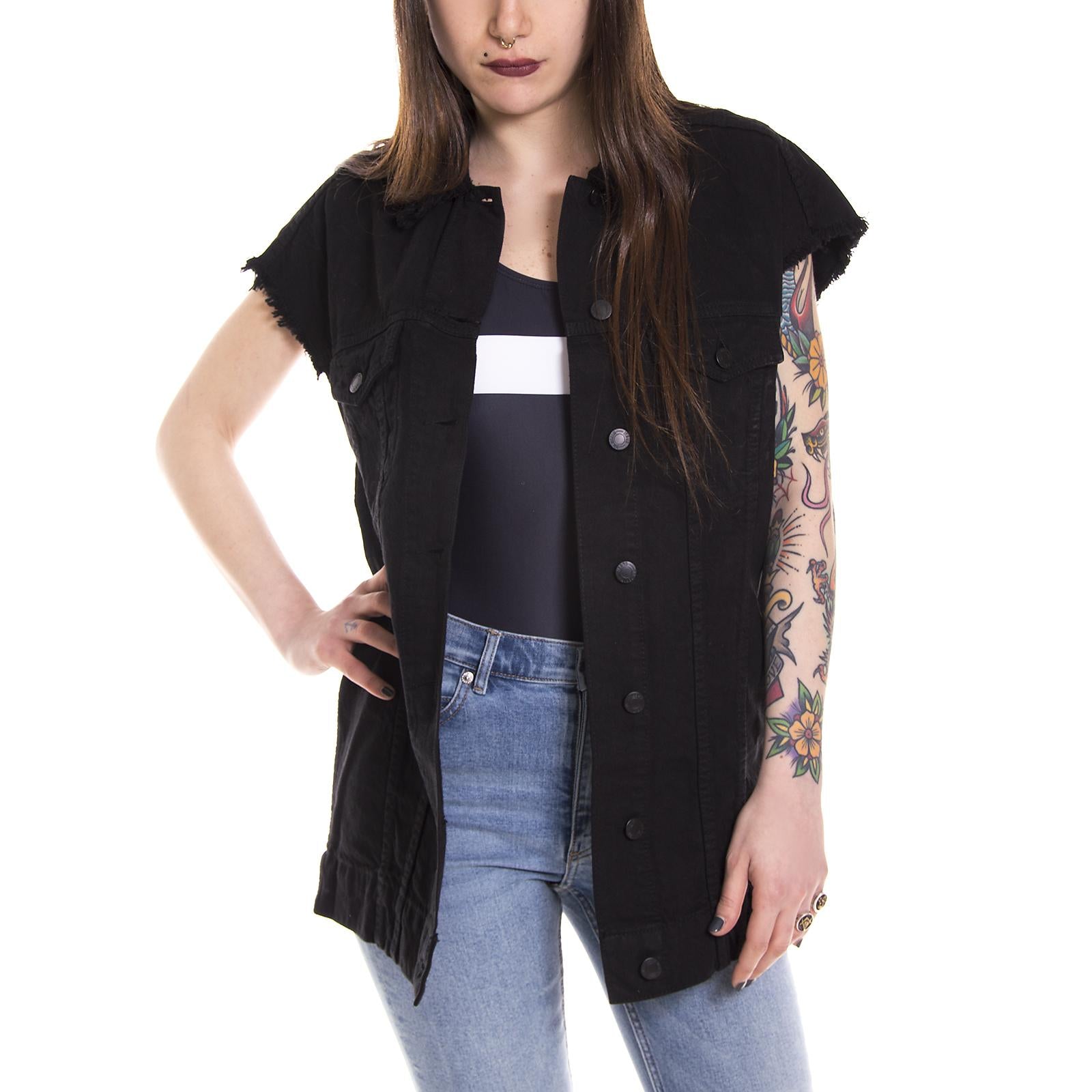 Vera Vest Black 1711124-101  DR. DENIM 
