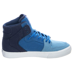Kids Vaider Cornestone 430 Sneakers - Blue Gradient / White - Scarpe Profilo Alto Bambino Blu 58200-430-M-430  SUPRA 