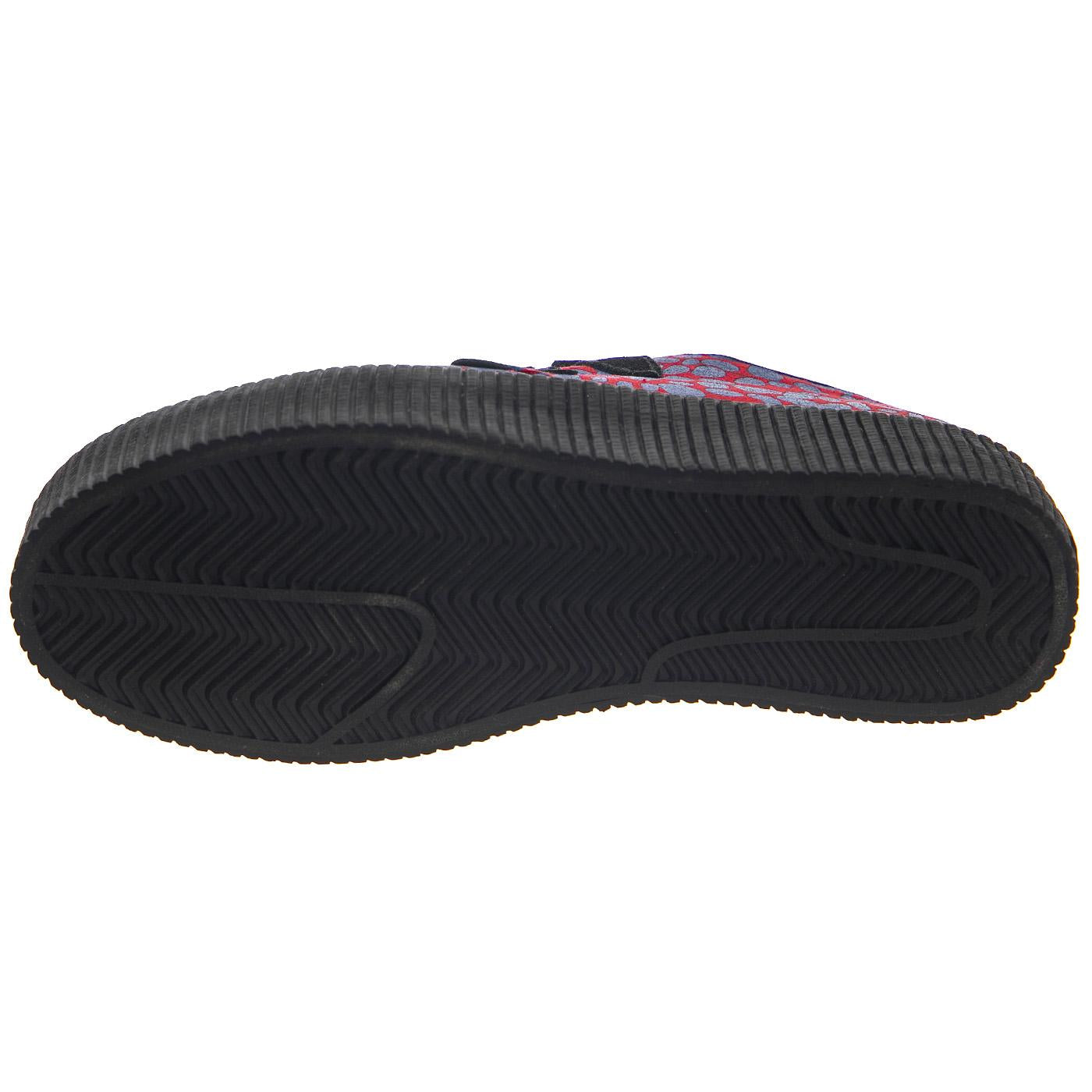 Hoxton Creeper Red / Leo Print - Scarpe Donna Multicolore VS-010X-RLEO  UNDERGROUND 