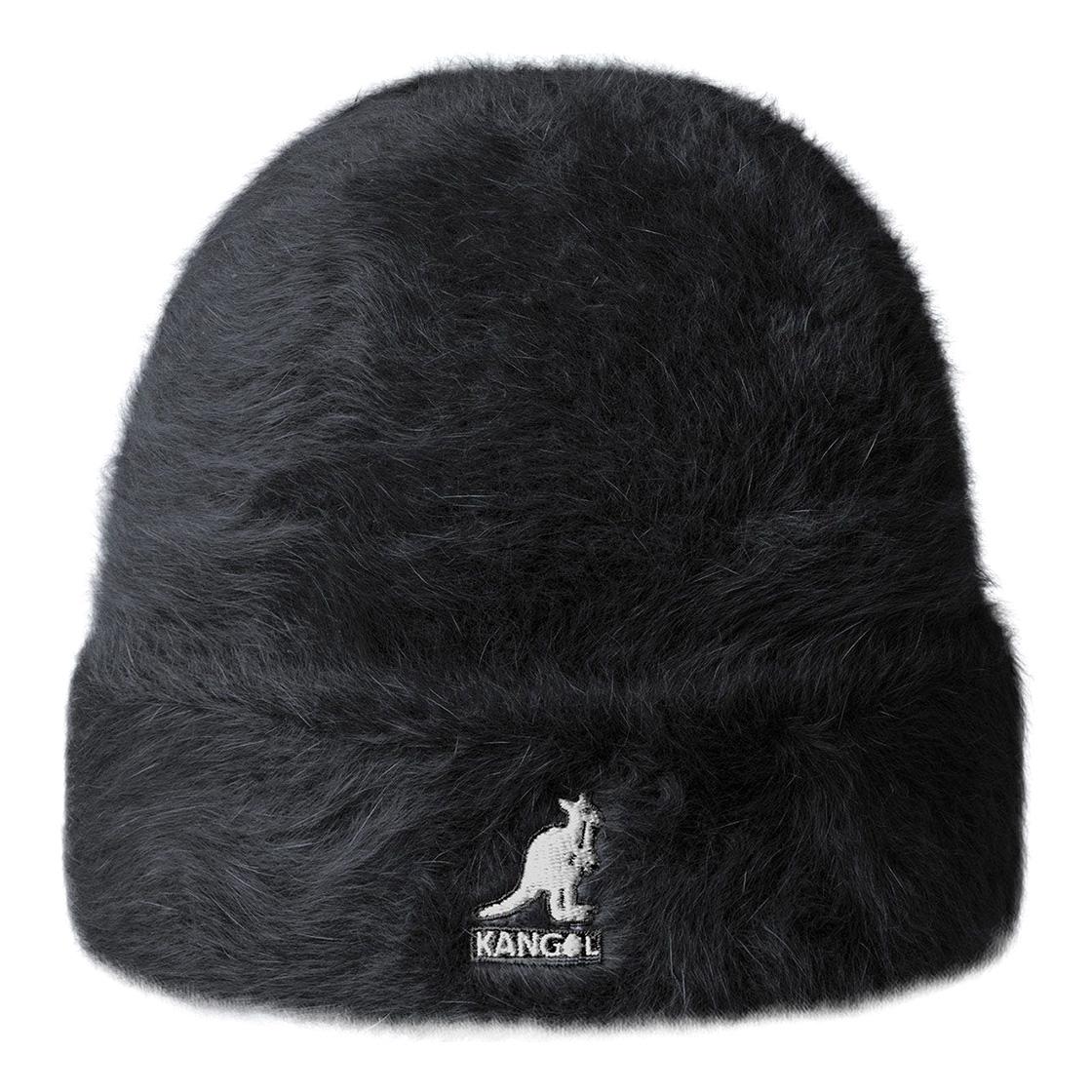 Furgora Cuff Beanie Black - Cappellino a Cuffia Nero K3523-BK001  KANGOL 