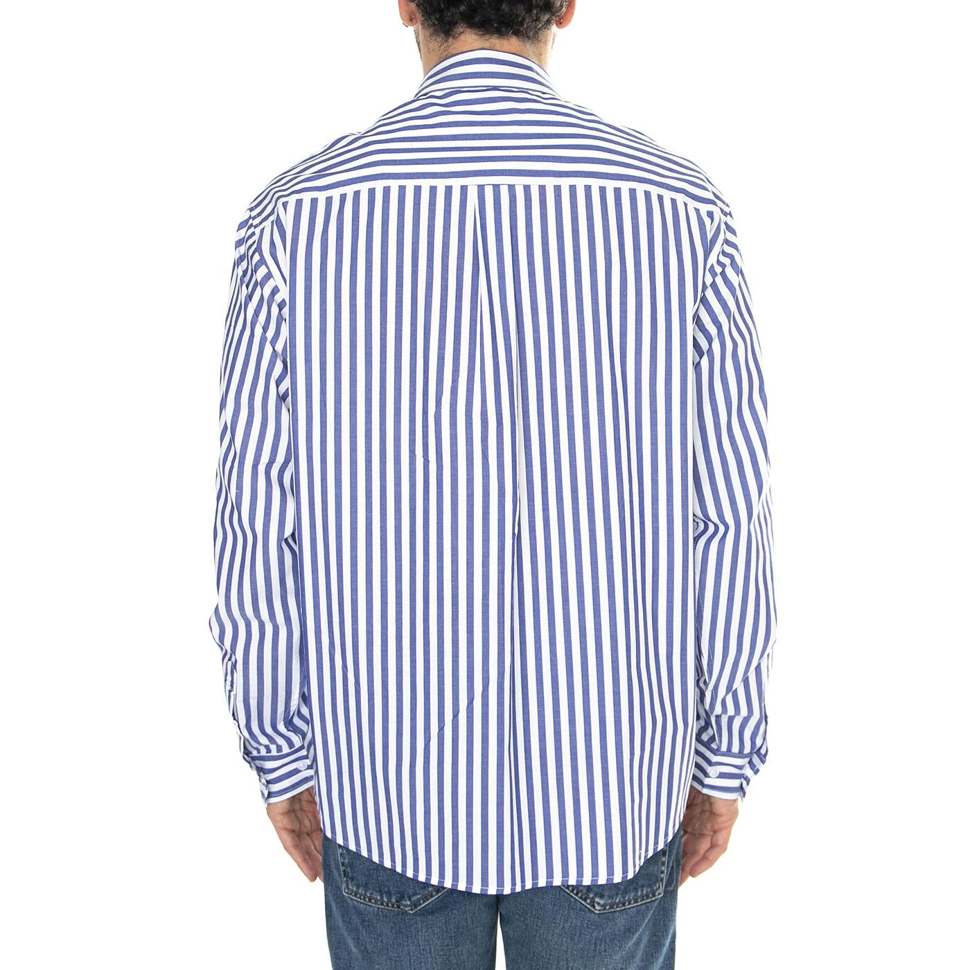 Classic Tune Shirt Blu - Camicia Uomo Blu FNKSS24-40312  FUNKY 
