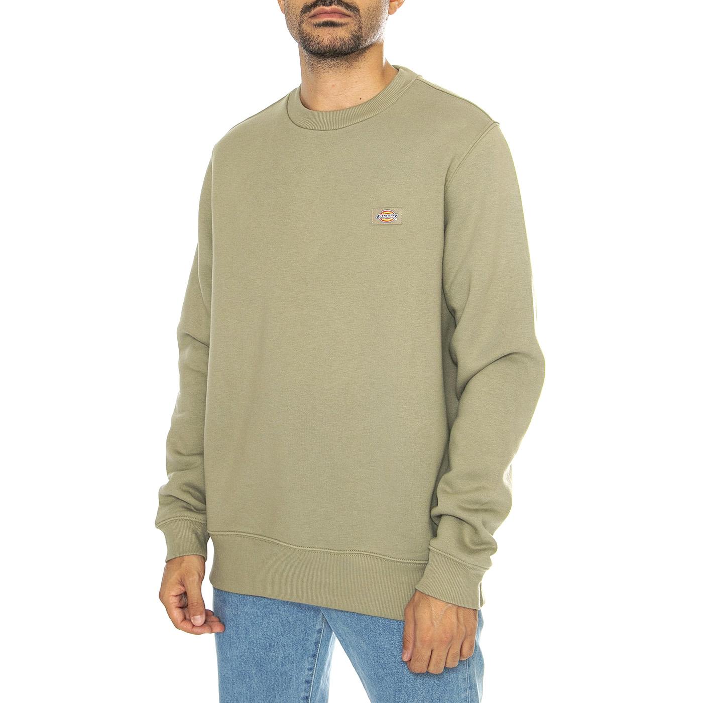 Oakport Sweatshirt Imperial Green - Felpa Girocollo Uomo Verde DK0A4XCE0IP1  DICKIES 