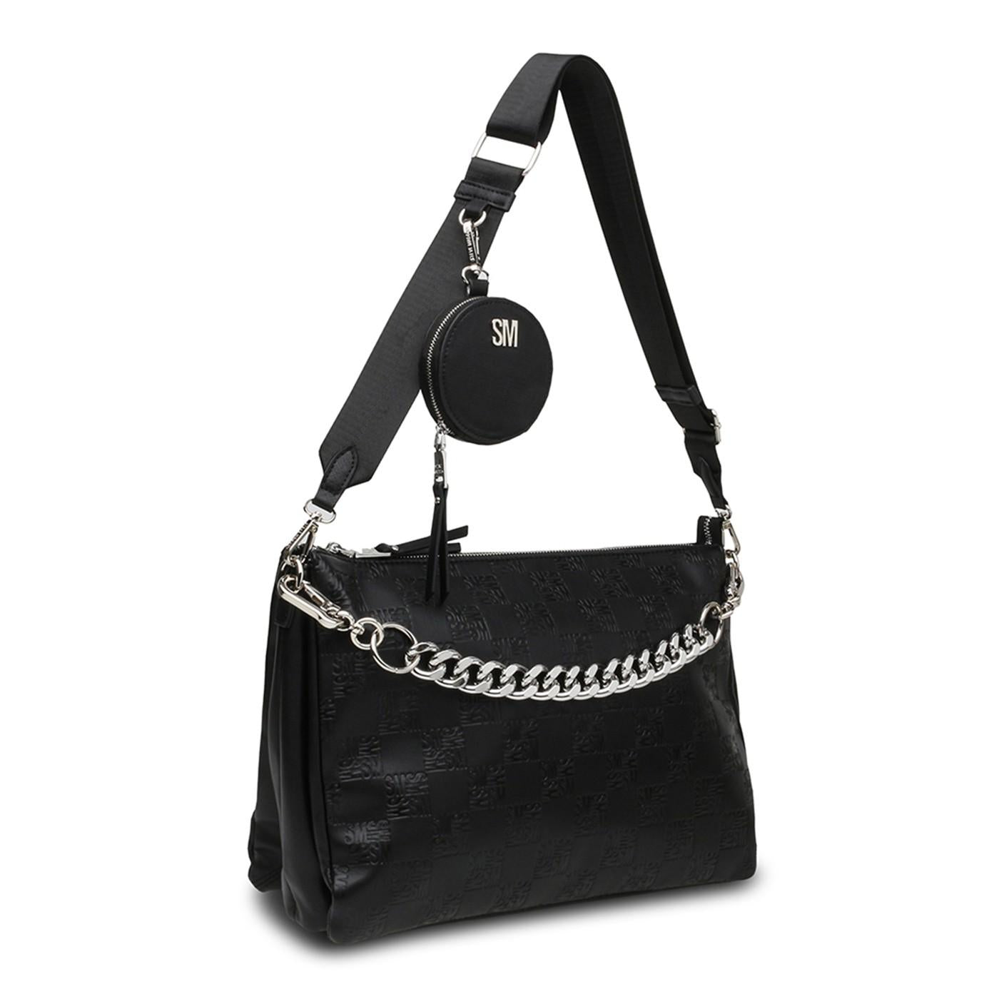BVicy Black / Gold - Borsa a Tracolla Nera SMABVICY-B-G  STEVE MADDEN 