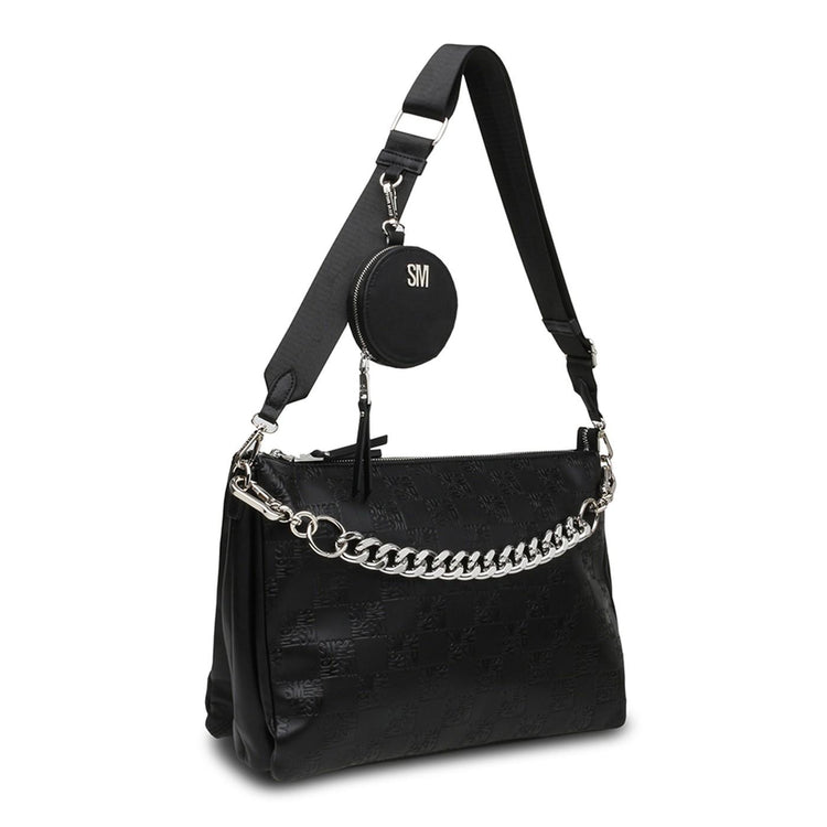 BVicy Black / Gold - Borsa a Tracolla Nera SMABVICY-B-G  STEVE MADDEN 