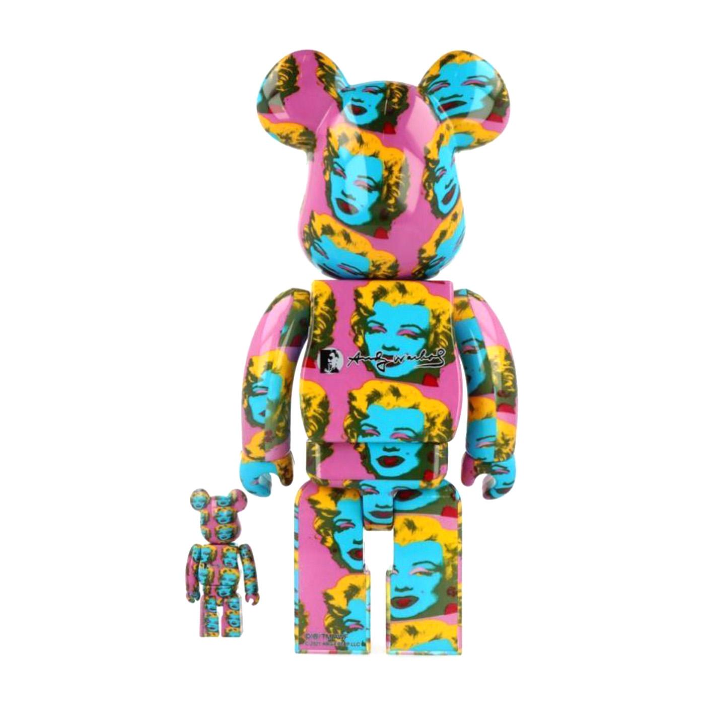 MEDICOM TOY - Andy Warhol Marilyn Monroe 100％ & 400％ BE@RBRICK Andy Warhol Marilyn Monroe #2 100% & 400% – London Store