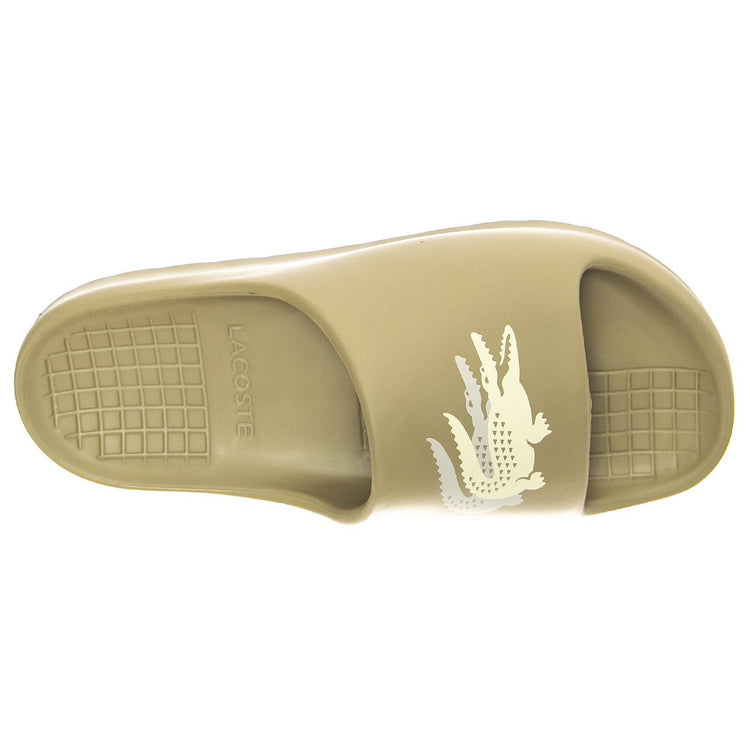 Serve Slide Off White - Sandali / Ciabatte Uomo Beige 745CMA00052A9  LACOSTE 