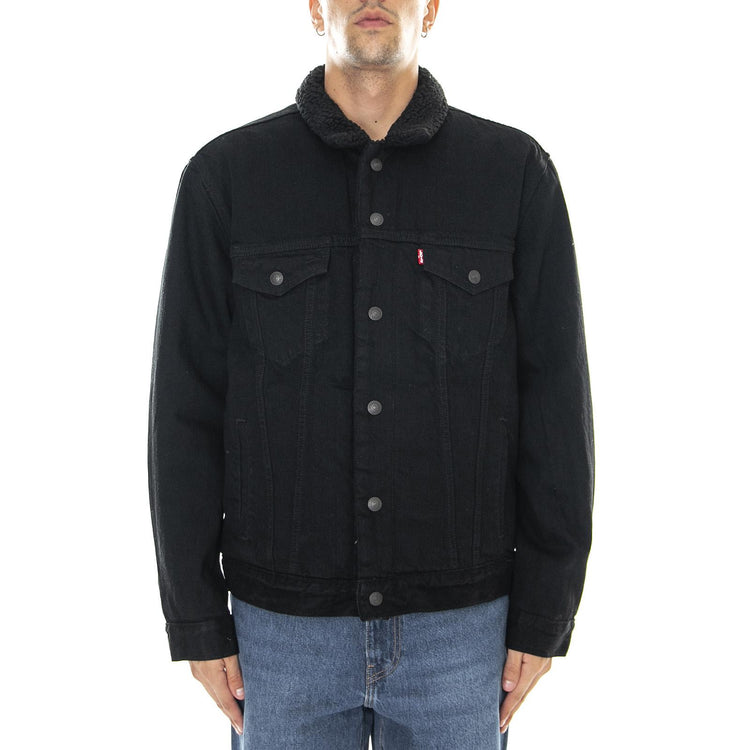 Type 3 Sherpa - Giacca Invernale Uomo Nera 16365-0100  LEVIS 