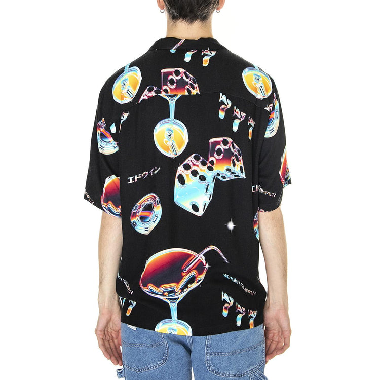 M' Saike Shirt Multicolored - Camicia Maniche Corte Uomo Multicolore I031861.08.67.  EDWIN 