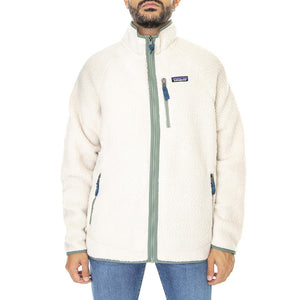 M's Retro Pile Jacket Dark Natural - Giacca Invernale Uomo Bianca 22801-DNAT  PATAGONIA 