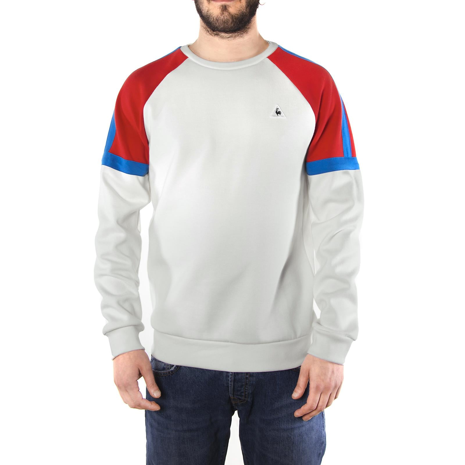 TRI LF BBR Crew Sweat M marshmallow 1710872  LE COQ SPORTIF 