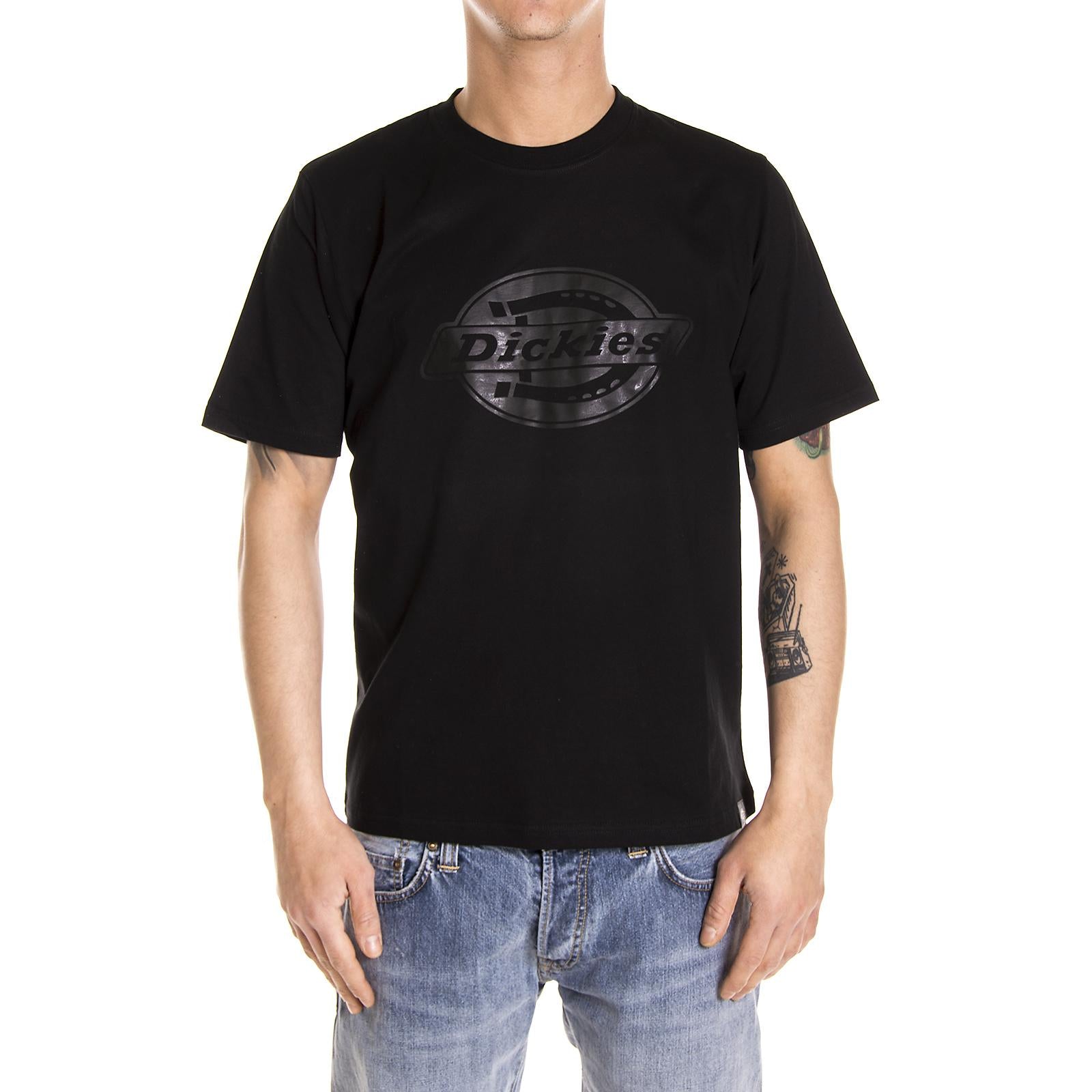 HS ONE COLOUR S/S TEE BLACK 06-210481-BK  DICKIES 